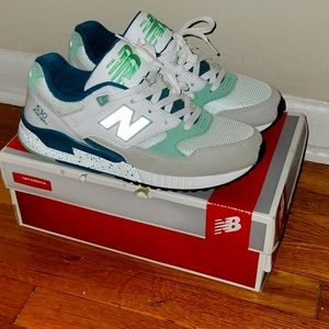 RARE. New Balance 530 Encap. Teal/Mint Green/Grey. US Men's 9